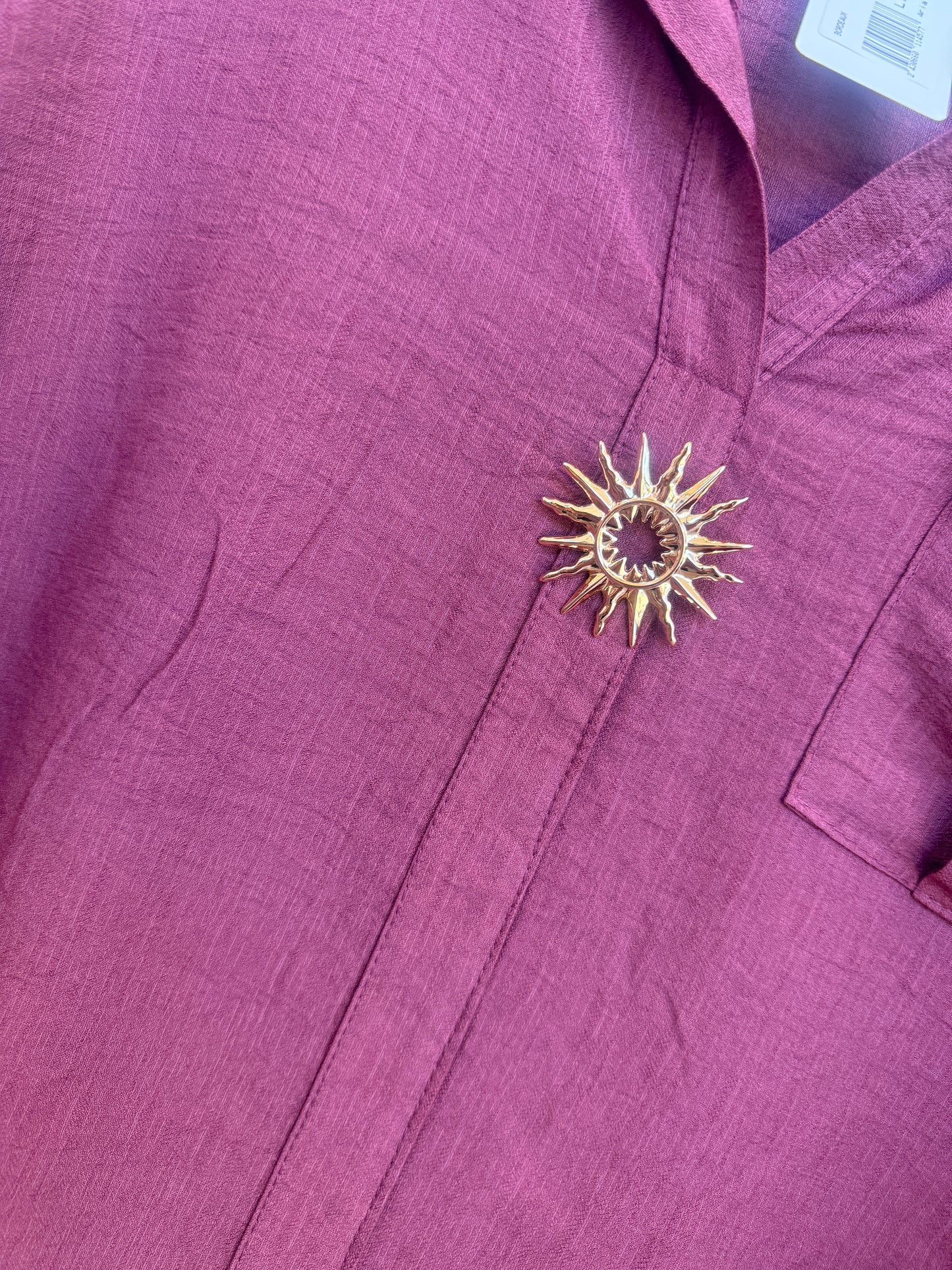 Blouse Aria bordeaux