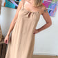 Robe Cléo camel
