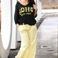 Pantalon Camila jaune