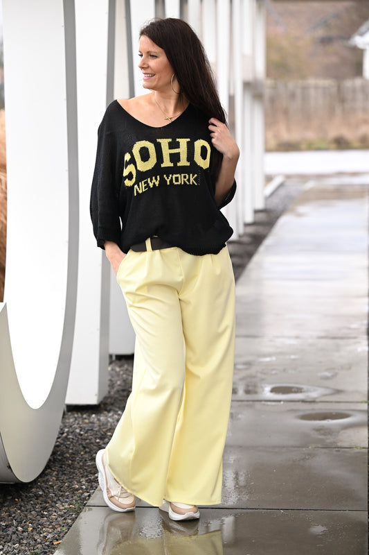 Pantalon Camila jaune