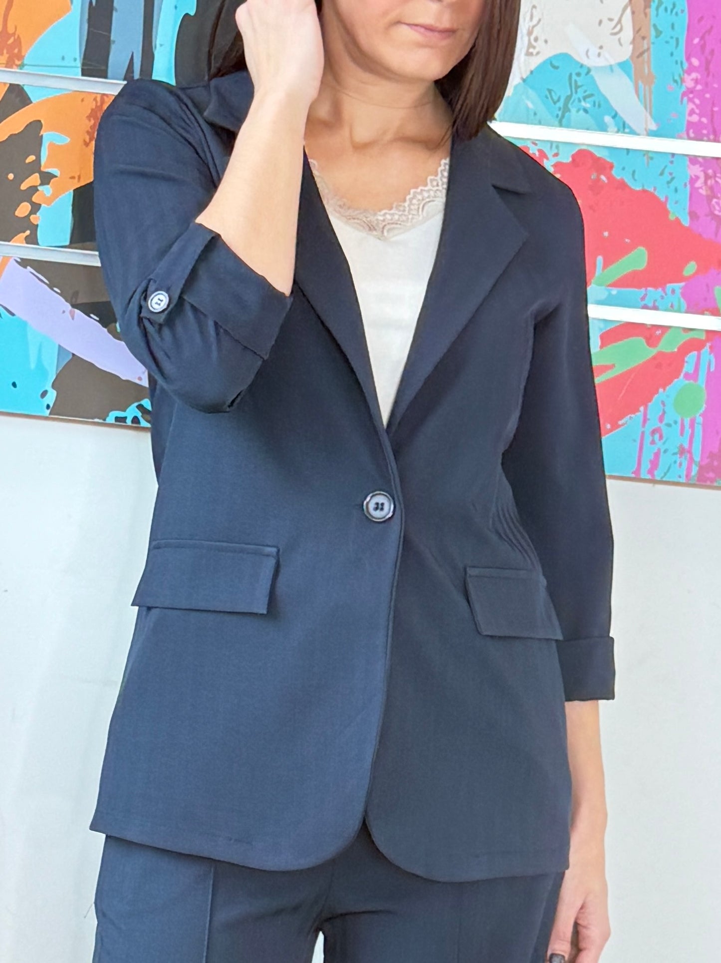 Blazer Kalia bleu marine