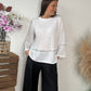 Blouse Monica blanc