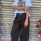 Pantalon Lola chocolat