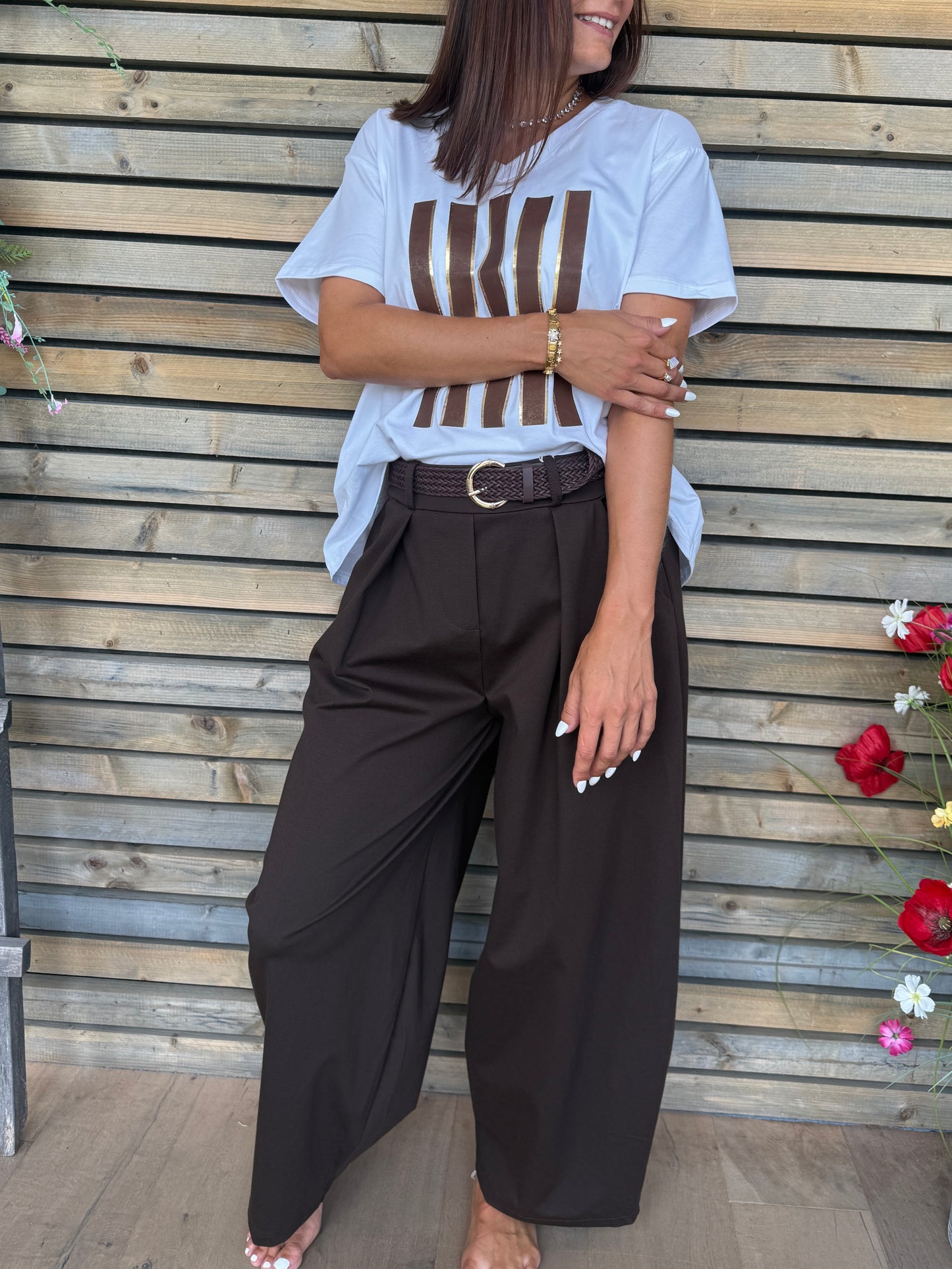 Pantalon Lola chocolat