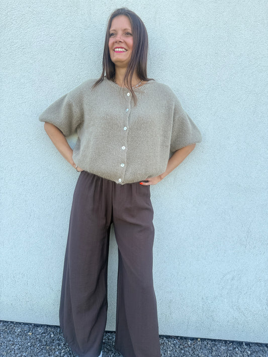 Pantalon Dune chocolat
