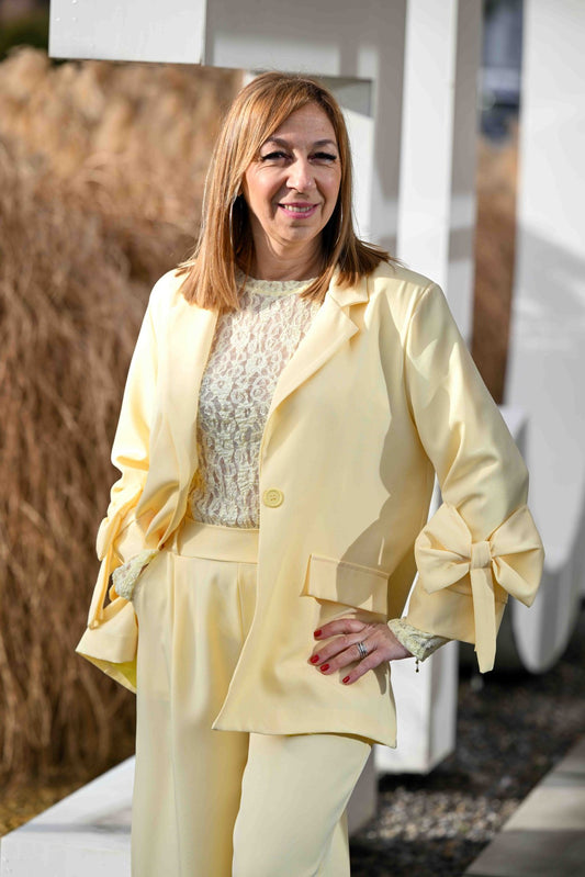 Blazer Dina jaune