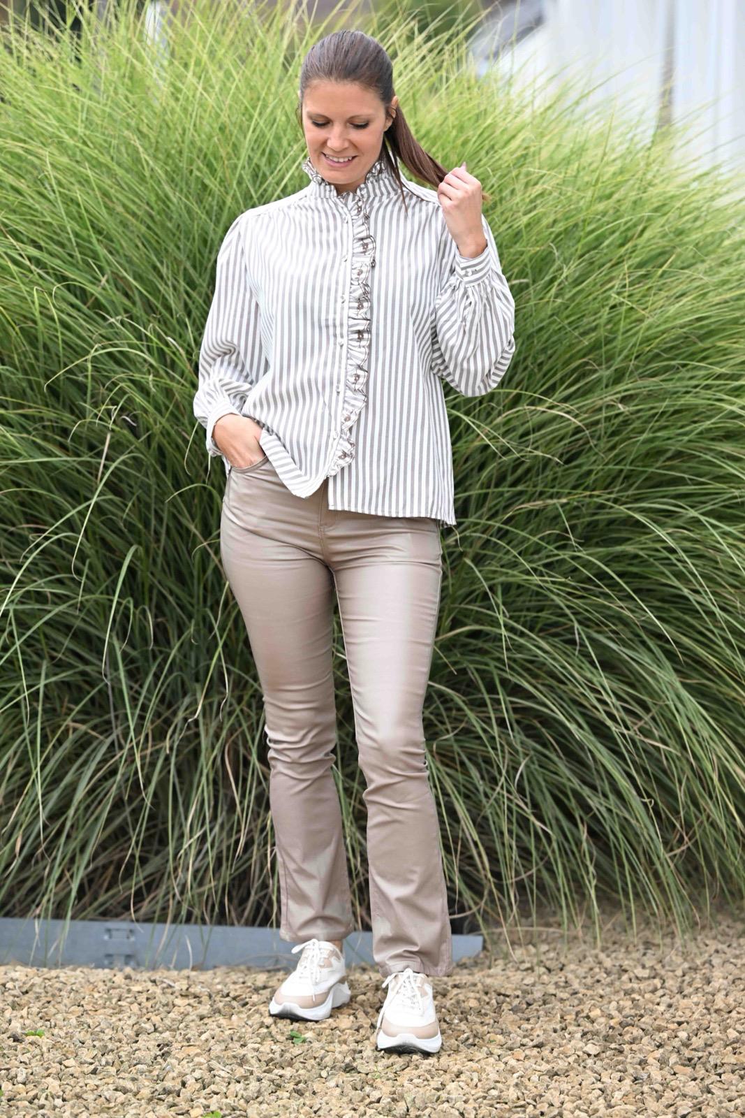 Pantalon Thao taupe