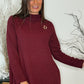 Robe Diva bordeaux