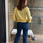 Pull Mira jaune