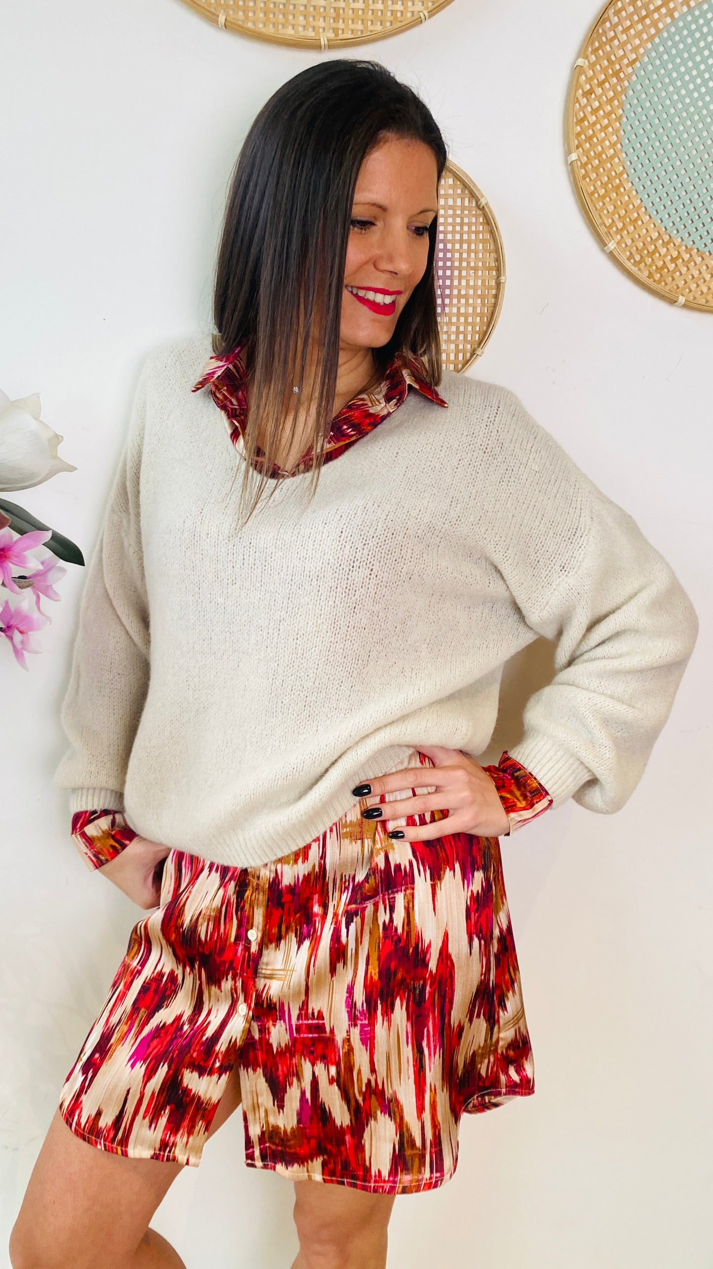 Pull ROMINA beige