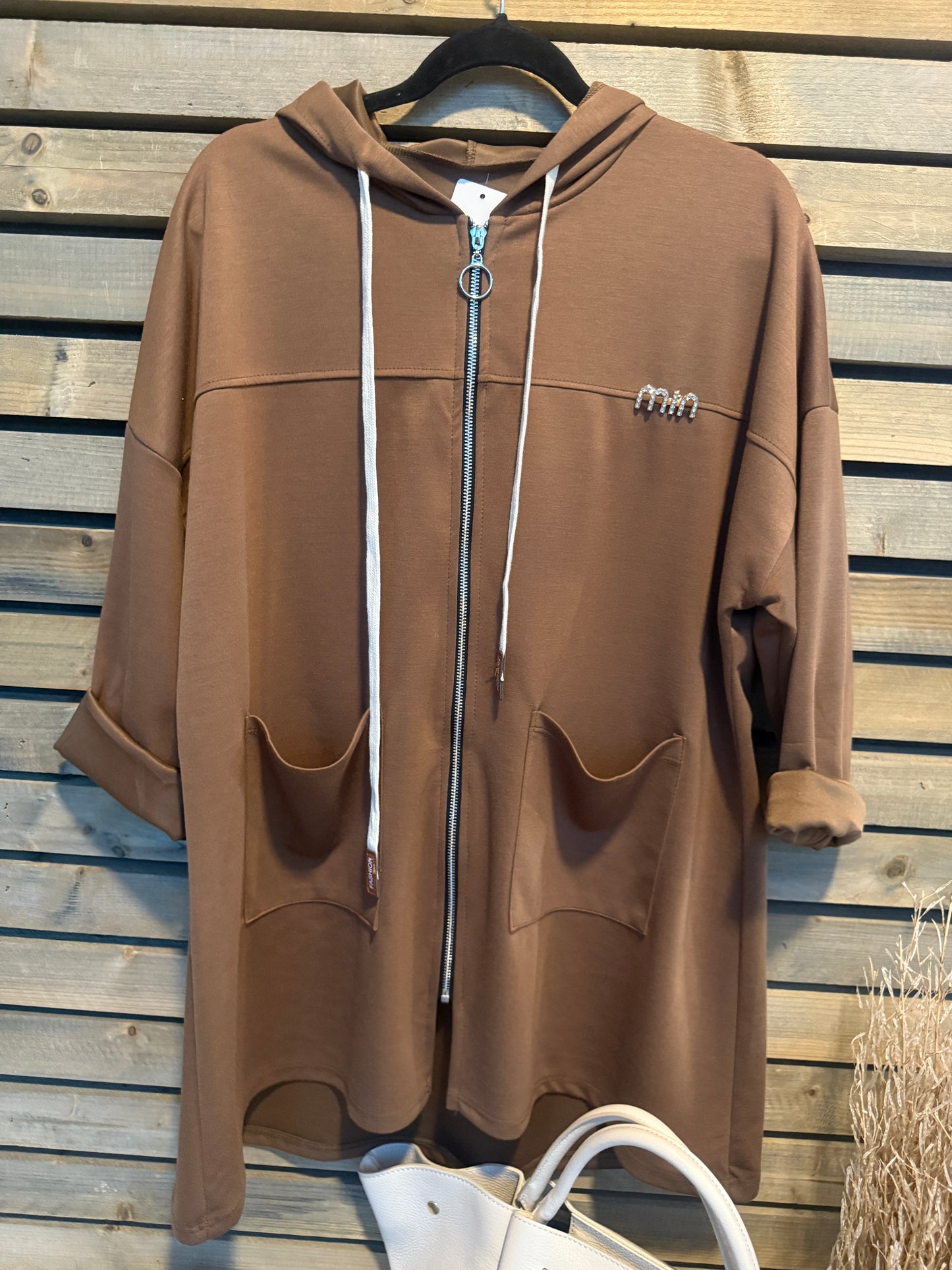 Gilet Mirella marron