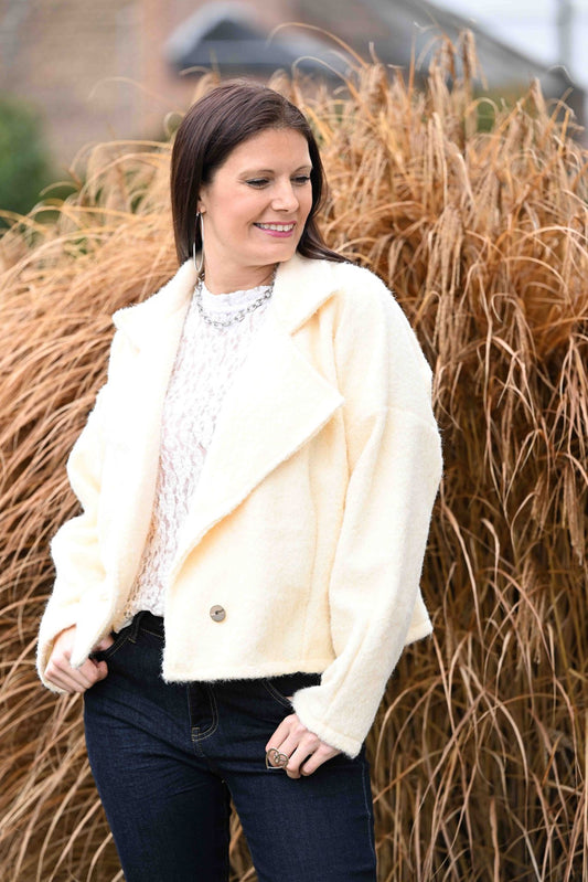 Manteau Flavia crème