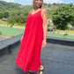 Robe Maël rouge
