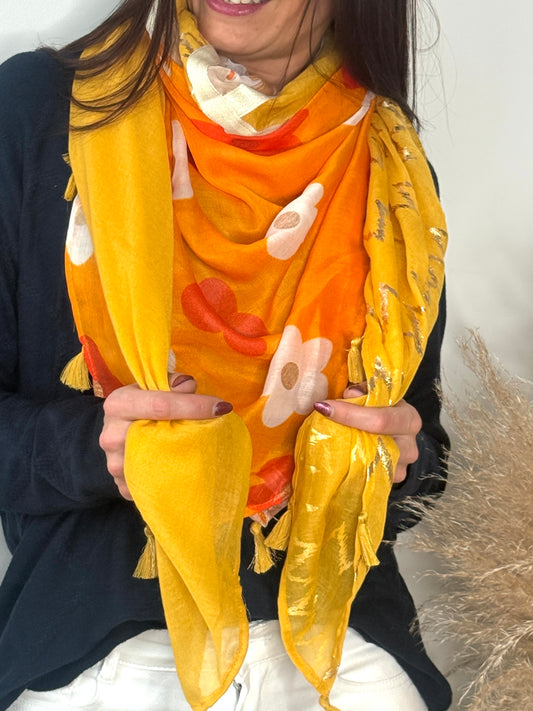Foulard Mila orange