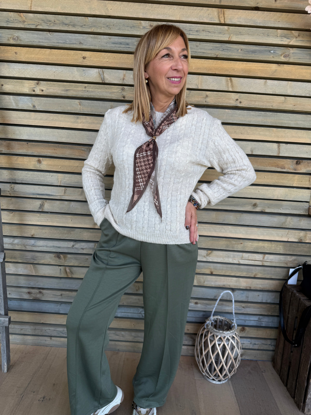Pull Ilario beige
