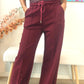 Pantalon Léna bordeaux