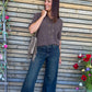 Pull Romane marron