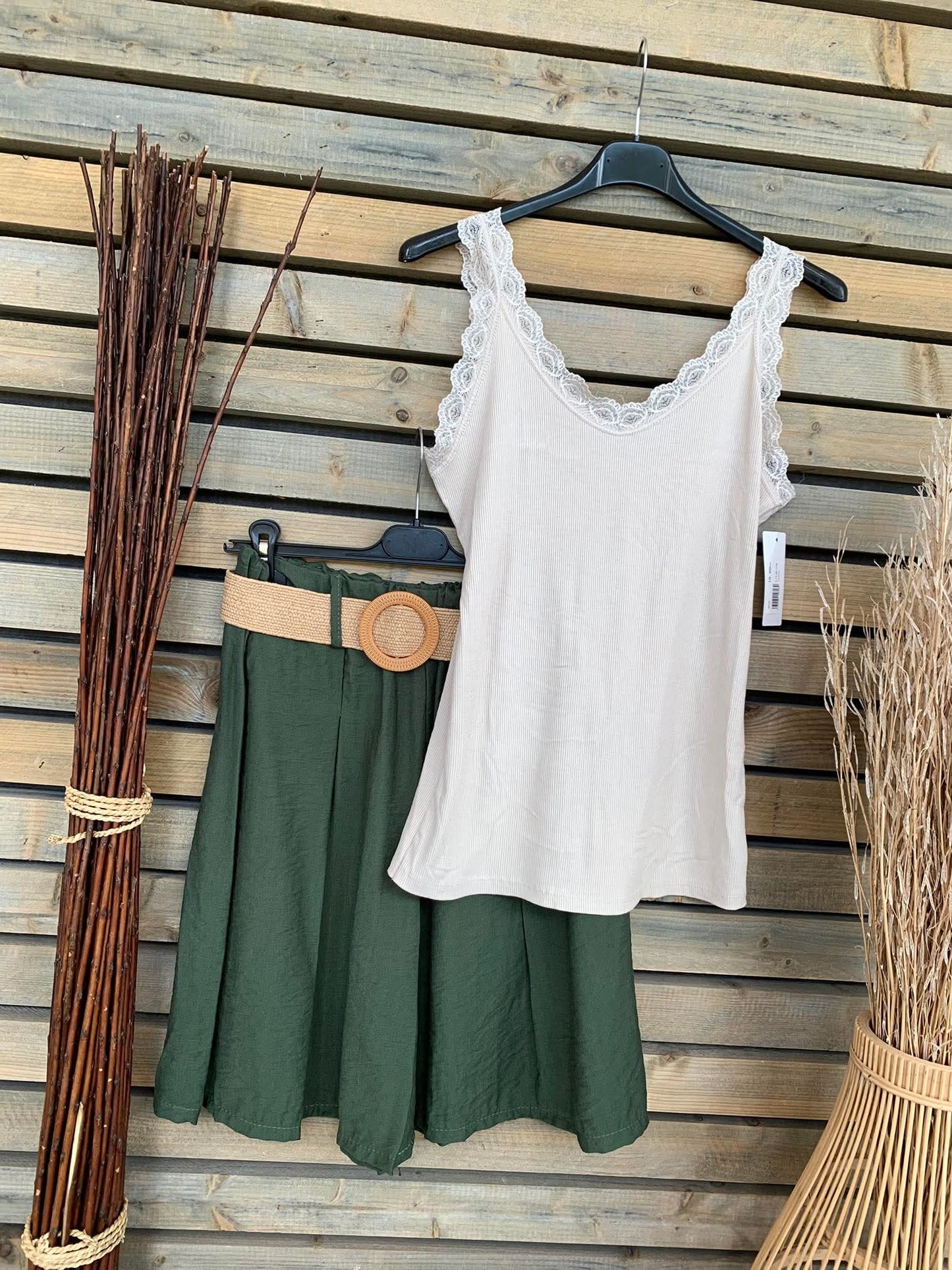 Top Valéria beige