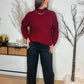 Pull Alissa bordeaux