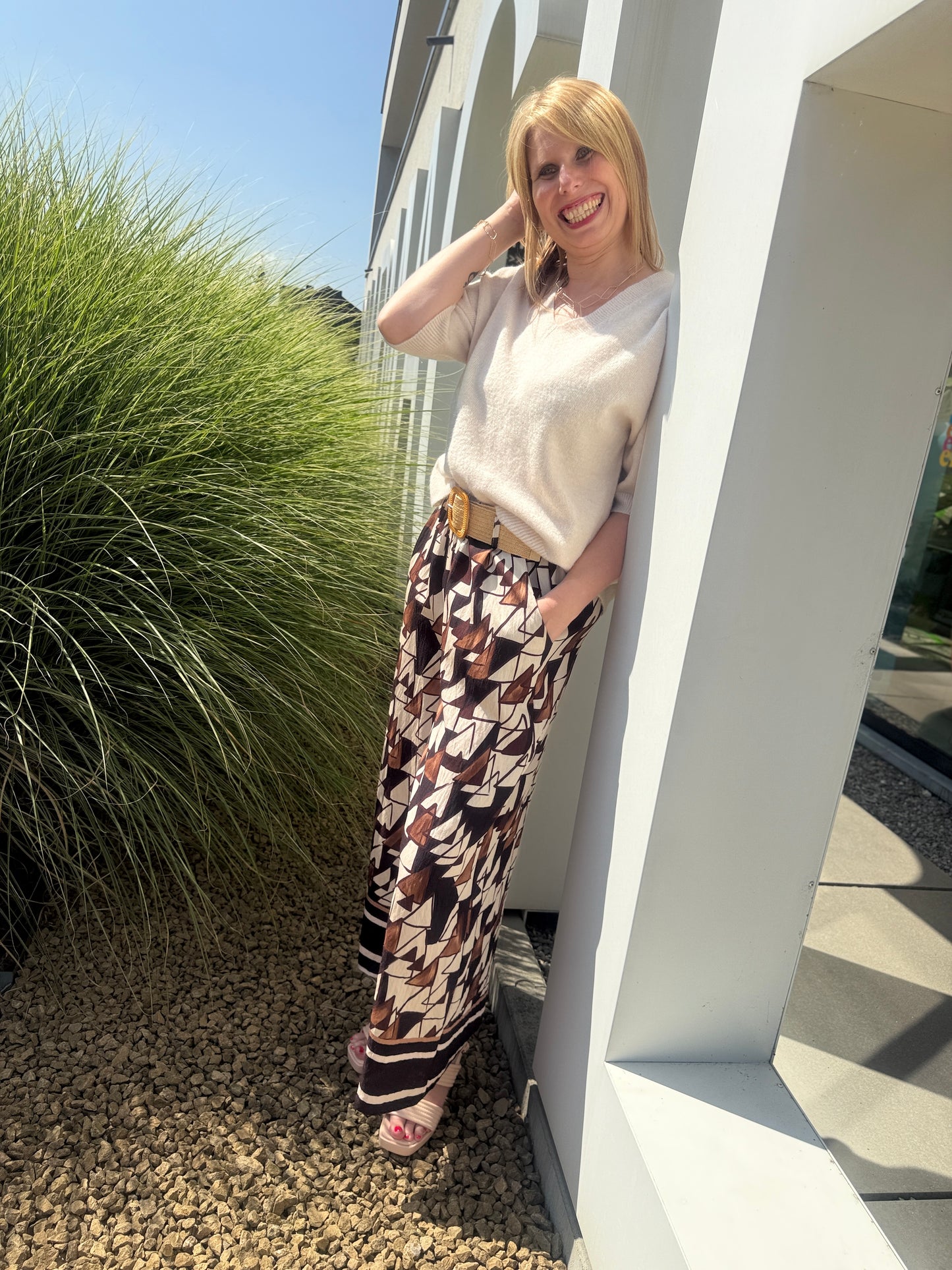 Pantalon Anouk chocolat
