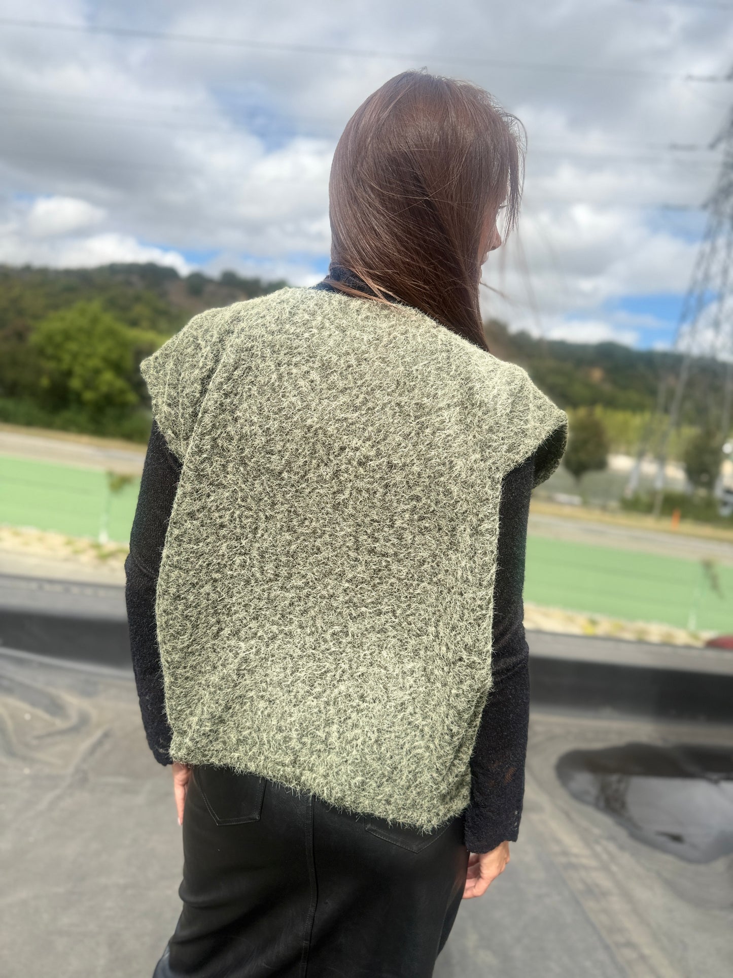 Gilet Manon kaki