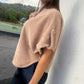 Gilet Noëlla camel