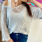 Pull Vicky argenté