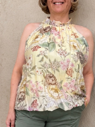 Blouse Costa jaune
