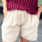 Short Louise beige