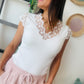 Blouse Mélanie blanc