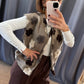 Gilet Calie taupe