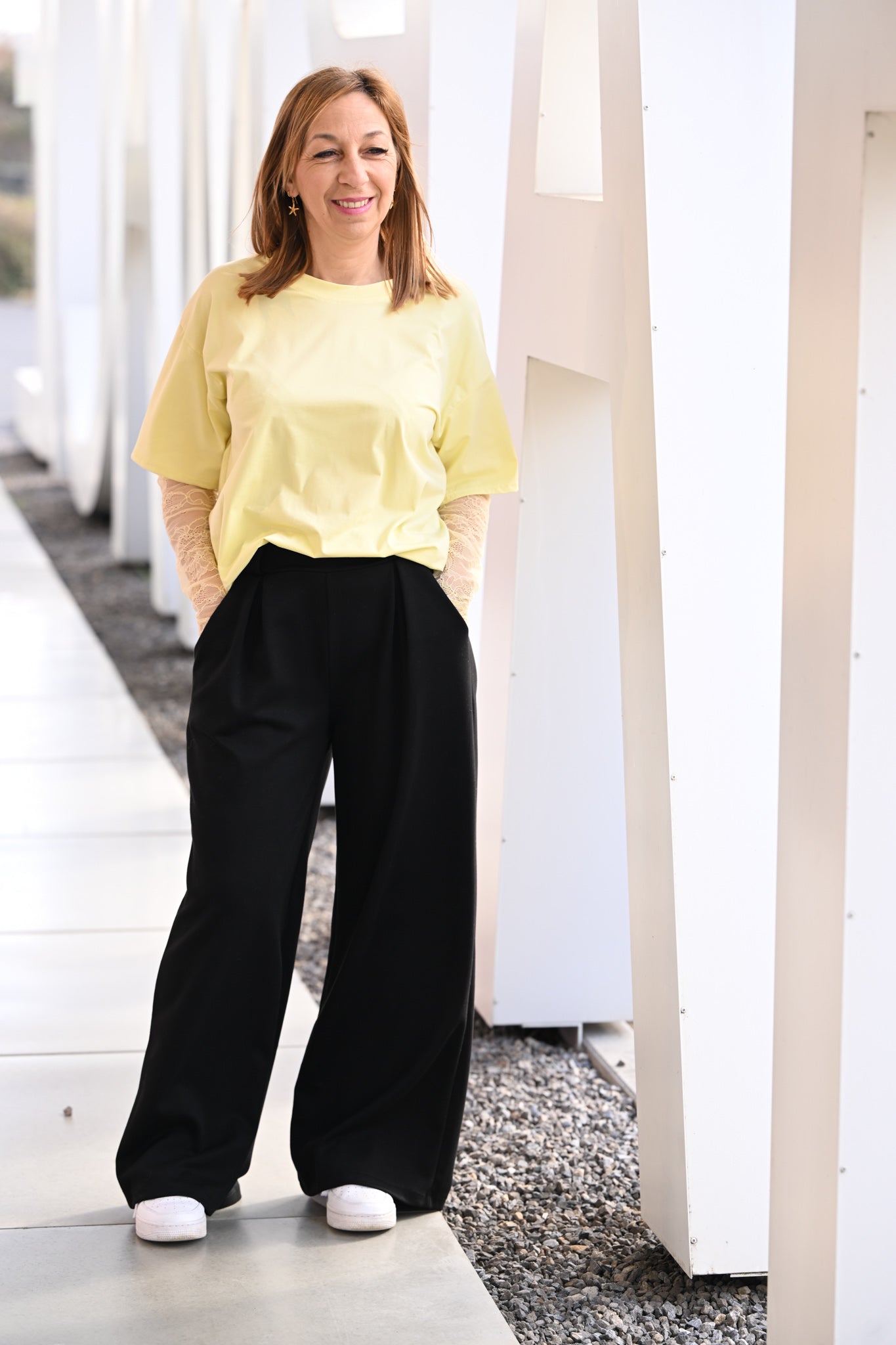 Pantalon Albane noir