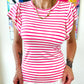 T-shirt MARTHA rose fuschia