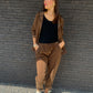 Pantalon Marie chocolat