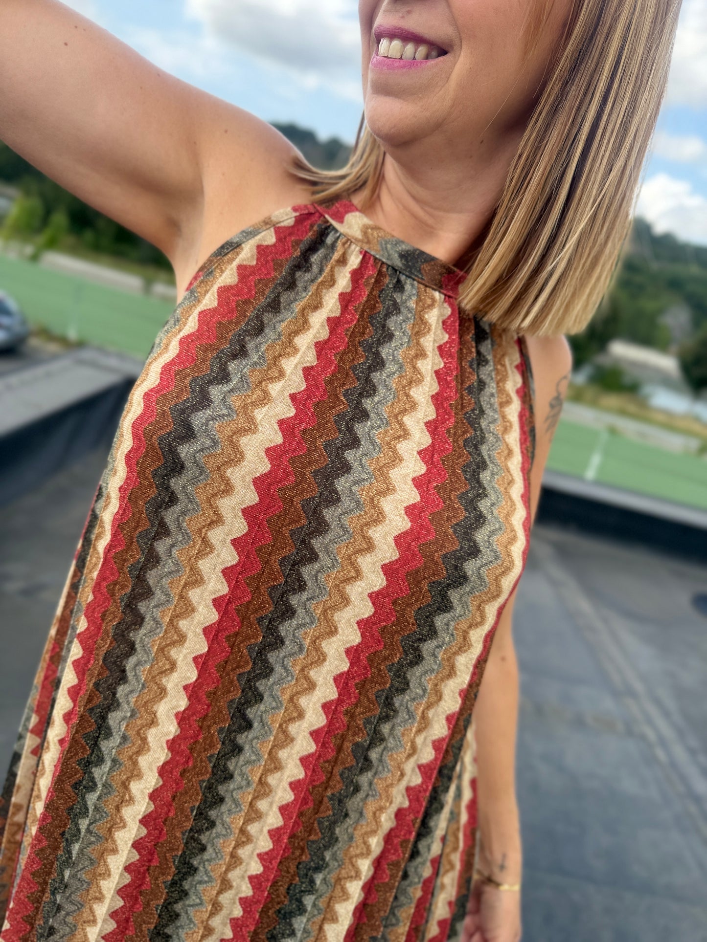 Robe Chiara kaki