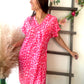 Robe Albane fuchsia