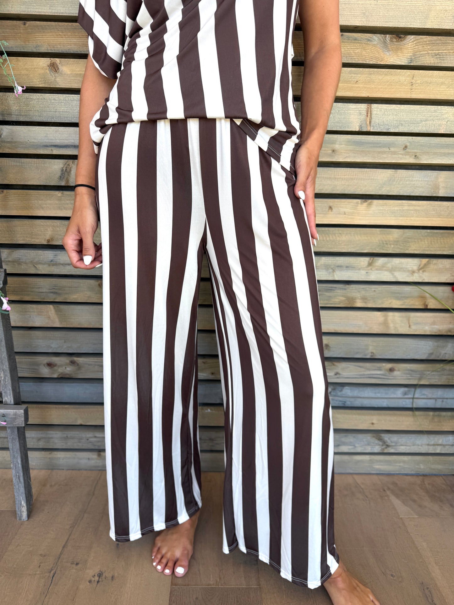 Pantalon MERY marron