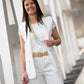 Blazer Ithaque blanc