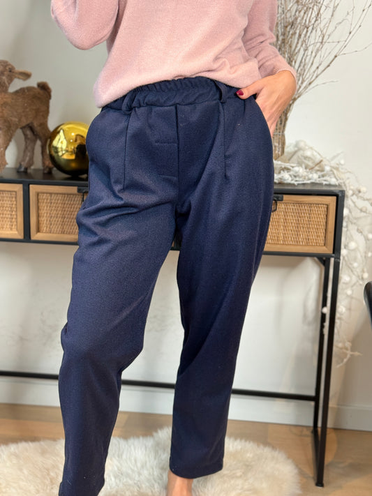 Pantalon Lucas bleu marine