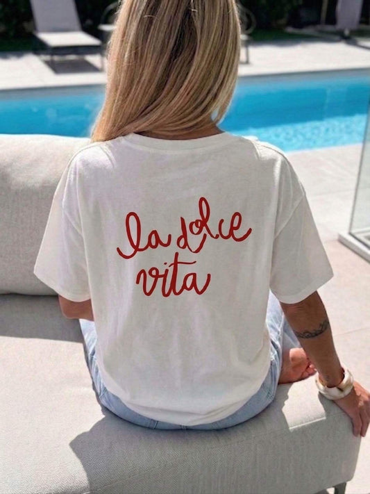 T-shirt La dolce Vita