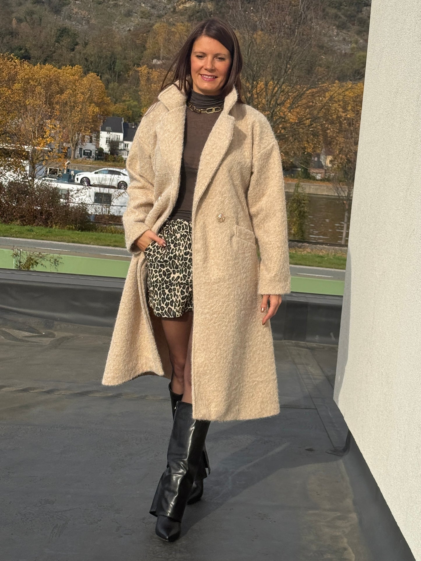 Manteau Alanza beige