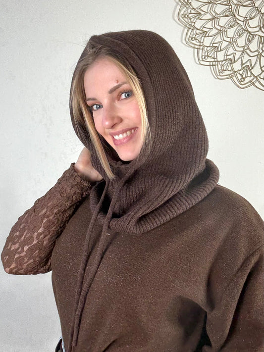 Cagoule Cécile chocolat