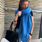 Echarpe Dona bleu