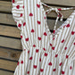 Robe Coeur beige
