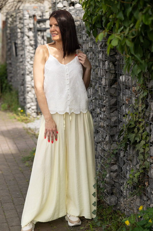Pantalon Olina Jaune