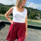 Short Summer grenat