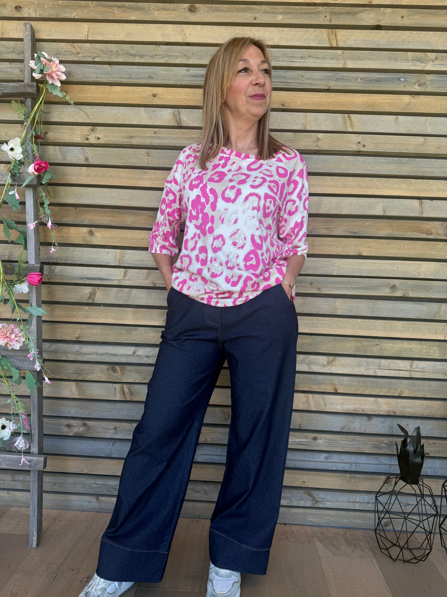 T-shirt Eliana fuchsia