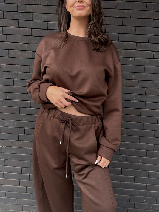 Sweat Brenda chocolat
