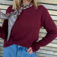 Pull Ilario bordeaux