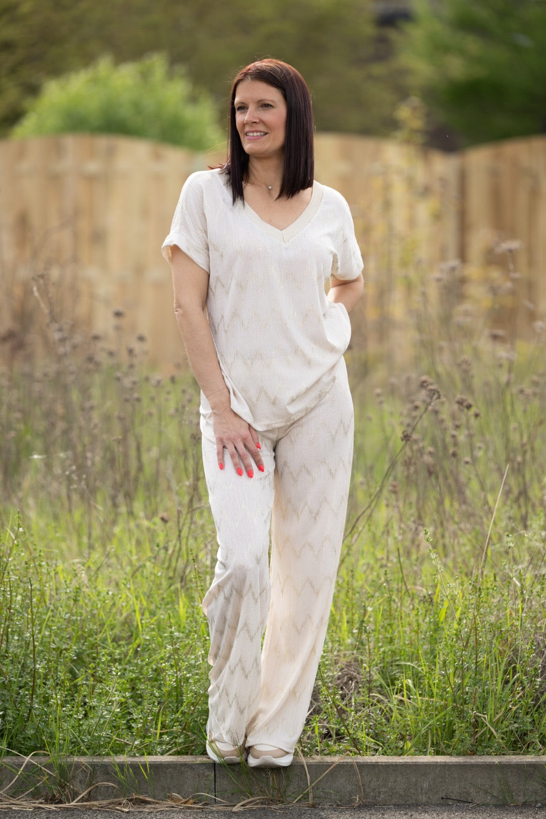 Pantalon Ziggy beige